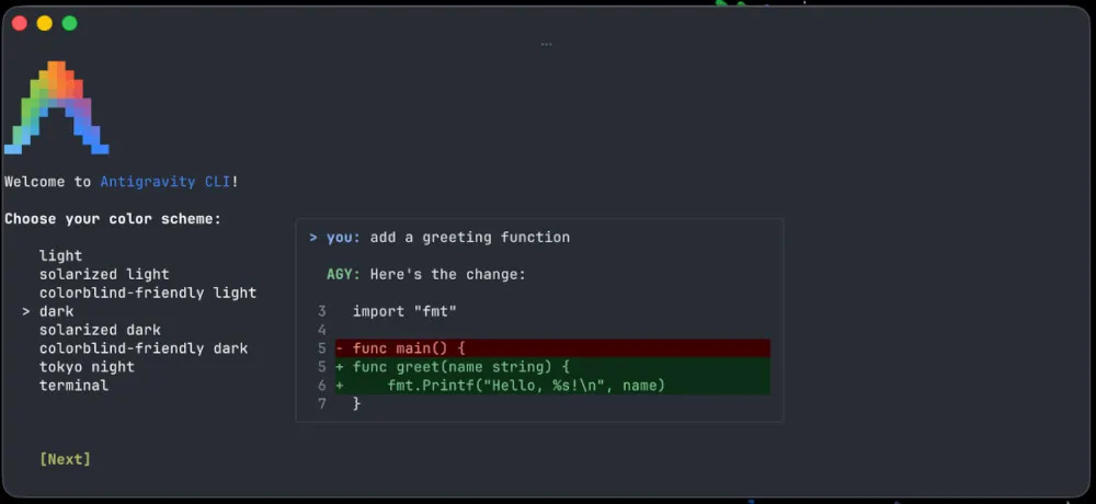 Antigravity CLI