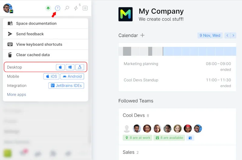 JetBrains Desktop App