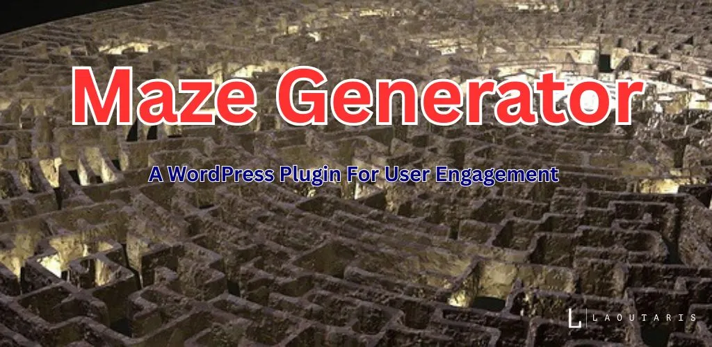 Screenshot of the Maze Generator WordPress Plugin project