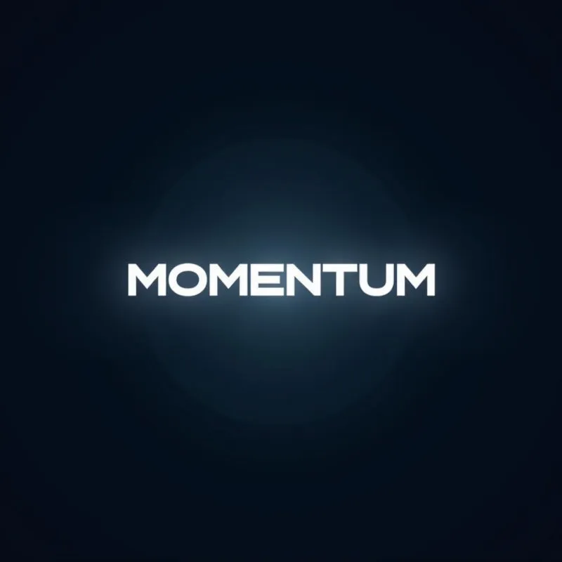 Screenshot of the Momentum project