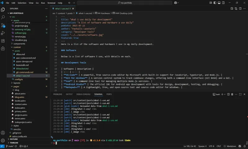 VS-Code UI